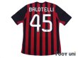 Photo2: AC Milan 2013-2014 Home Shirt #45 Mario Balotelli (2)