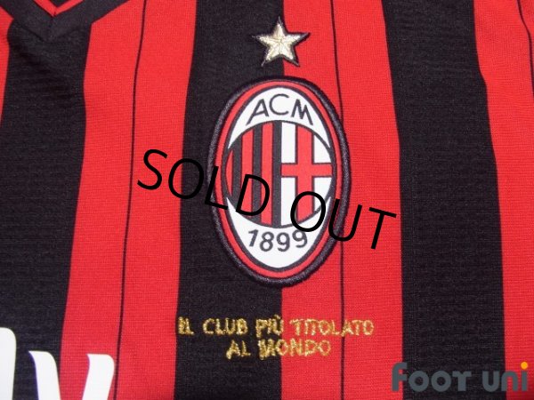 Photo6: AC Milan 2013-2014 Home Shirt #45 Mario Balotelli (6)