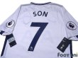 Photo4: Tottenham Hotspur 2017-2018 Home Shirt Jersey #7 Son Heung Min Premier League Patch/Badge w/tags (4)