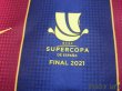 Photo6: FC Barcelona 2020-2021 Home Shirt #10 Lionel Messi Supercopa Patch/Badge w/tags (6)