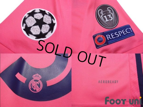 Photo7: Real Madrid 2020-2021 Away Shirt #5 Raphael Varane Champions League Patch/Badge w/tags (7)