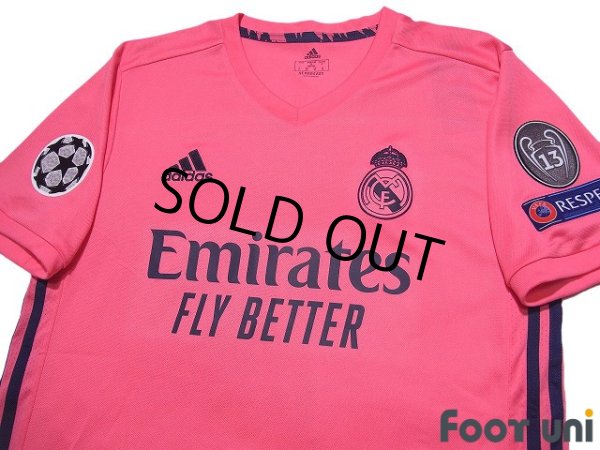 Photo3: Real Madrid 2020-2021 Away Shirt #5 Raphael Varane Champions League Patch/Badge w/tags (3)