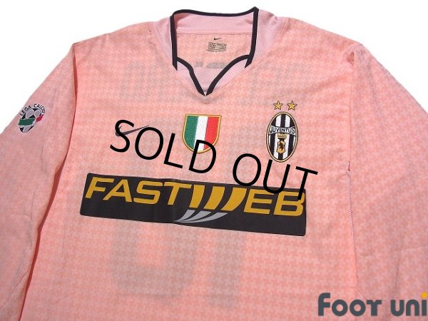 Photo3: Juventus 2003-2004 Away Long Sleeve Shirt #10 Alessandro Del Piero Calcio Patch/Badge w/tags (3)
