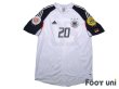 Photo1: Germany Euro 2004 Home Shirt #20 Lukas Podolski UEFA Euro 2004 Patch/Badge (1)