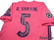 Photo4: Real Madrid 2020-2021 Away Shirt #5 Raphael Varane Champions League Patch/Badge w/tags (4)