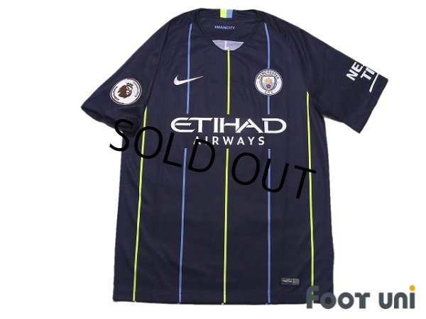 Photo1: Manchester City 2018-2019 Away Shirt #33 Gabriel Jesus Premier League Patch/Badge w/tags (1)