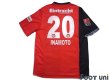 Photo2: Eintracht Frankfurt 2007-2009 Home Shirt #20 Junichi Inamoto Bundesliga Patch/Badge w/tags (2)
