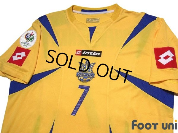 Photo3: Ukraine 2006 Home Shirt #7 Shevchenko FIFA World Cup 2006 Germany Patch/Badge w/tags (3)