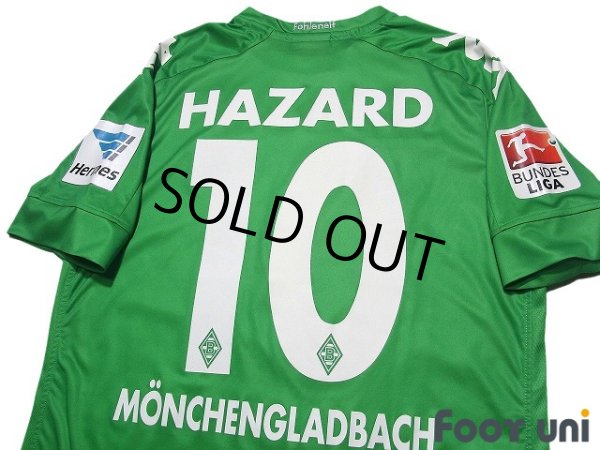 Photo4: Borussia MG 2016-2017 Away Shirt Thorgan Hazard Bundesliga Patch/Badge (4)