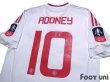Photo4: Manchester United 2015-2016 Away Shirt #10Wayne Rooney BARCLAYS FA CUP Patch/Badge w/tags (4)