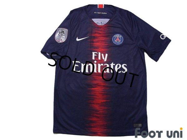 Photo1: Paris Saint Germain 2018-2019 Home Shirt #6 Marco Verratti League Patch/Badge w/tags (1)