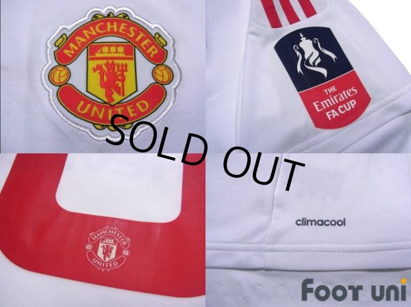 Photo7: Manchester United 2015-2016 Away Shirt #10Wayne Rooney BARCLAYS FA CUP Patch/Badge w/tags (7)