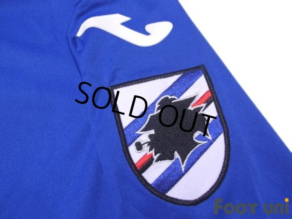 Photo6: Sampdoria 2018-2019 Home Long Sleeve Shirt (6)
