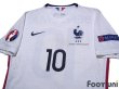 Photo3: France 2015 Away Authentic Shirt #10 Karim Benzema (3)