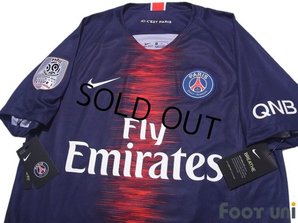 Photo3: Paris Saint Germain 2018-2019 Home Shirt #6 Marco Verratti League Patch/Badge w/tags (3)