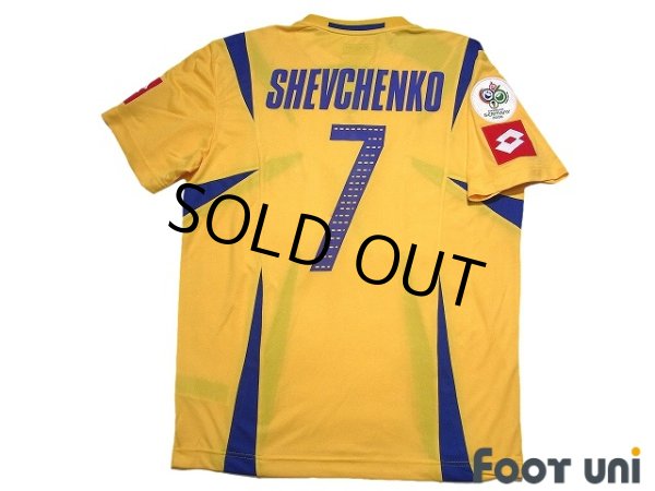 Photo2: Ukraine 2006 Home Shirt #7 Shevchenko FIFA World Cup 2006 Germany Patch/Badge w/tags (2)