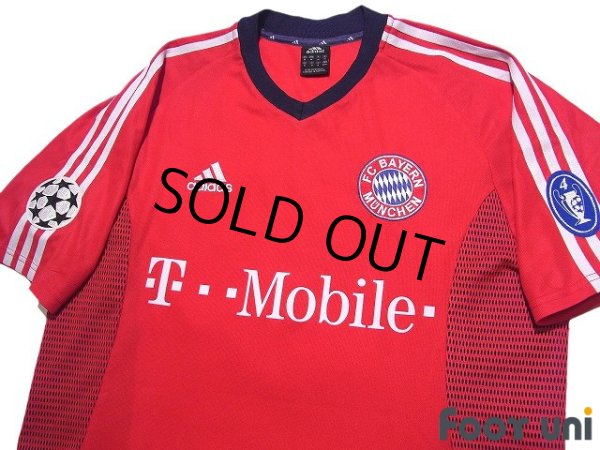 Photo3: Bayern Munich 2002-2003 Home Shirt #13 Michael Ballack Champions League Patch/Badge (3)