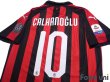 Photo4: AC Milan 2018-2019 Home Shirt #10 Hakan Calhanoglu Serie A Patch/Badge (4)