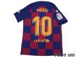 Photo2: FC Barcelona 2019-2020 Home #10 Lionel Messi  Authentic Shirt and Shorts Set (2)