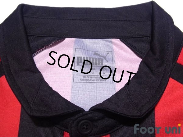 Photo5: AC Milan 2018-2019 Home Shirt #10 Hakan Calhanoglu Serie A Patch/Badge (5)