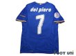 Photo2: Italy Euro 2008 Home Shirt #7 Alessandro Del Piero Euro2008 Patch/Badge (2)