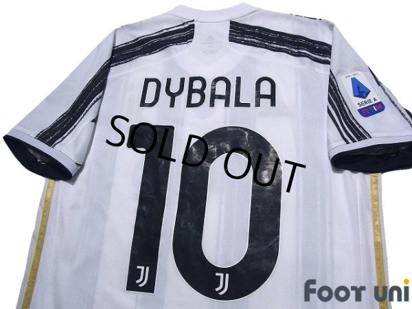 Photo4: Juventus 2020-2021 Home Shirt #10 Paulo Dybala Scudetto Patch/Badge (4)