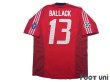 Photo2: Bayern Munich 2002-2003 Home Shirt #13 Michael Ballack Champions League Patch/Badge (2)