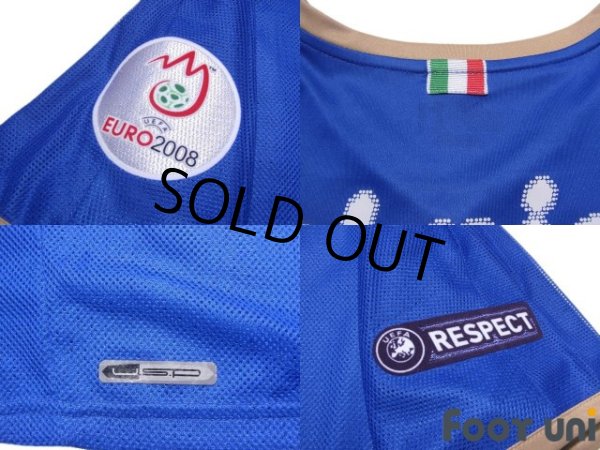 Photo7: Italy Euro 2008 Home Shirt #7 Alessandro Del Piero Euro2008 Patch/Badge (7)