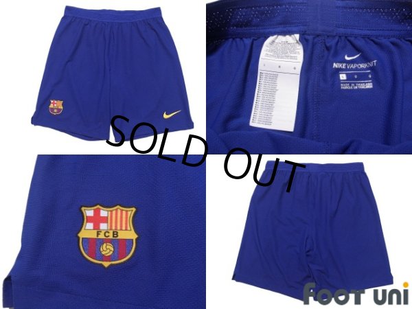Photo8: FC Barcelona 2019-2020 Home #10 Lionel Messi  Authentic Shirt and Shorts Set (8)