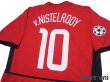 Photo4: Manchester United 2002-2004 Home Shirt #10 van Nistelrooy Champions League Patch/Badge (4)
