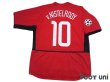 Photo2: Manchester United 2002-2004 Home Shirt #10 van Nistelrooy Champions League Patch/Badge (2)