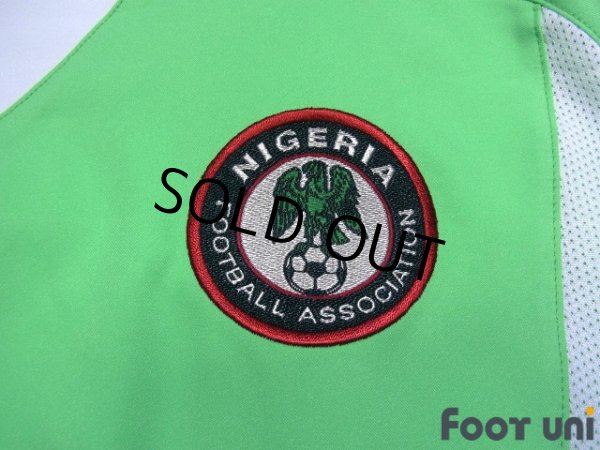 Photo6: Nigeria 2002 Home Shirt #4 Nwankwo Kanu 2002 FIFA World Cup Korea Japan Patch/Badge (6)