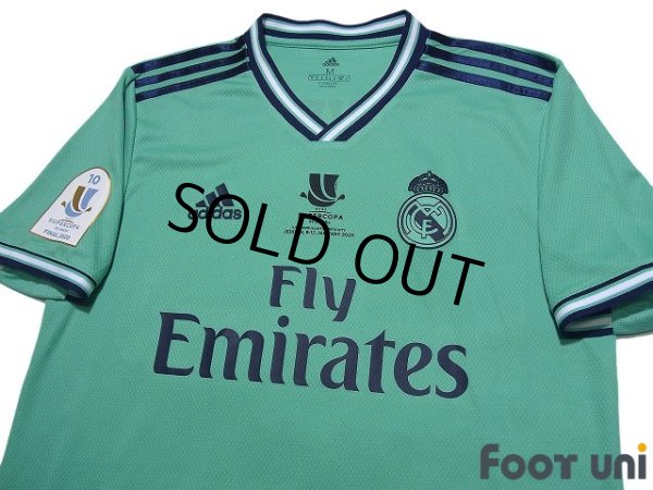 Photo3: Real Madrid 2019-2020 Home Shirt #15 Federico Valverde Supercopa de Espana Patch/Badge (3)