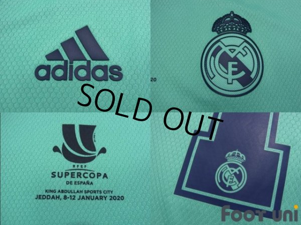 Photo7: Real Madrid 2019-2020 Home Shirt #15 Federico Valverde Supercopa de Espana Patch/Badge (7)