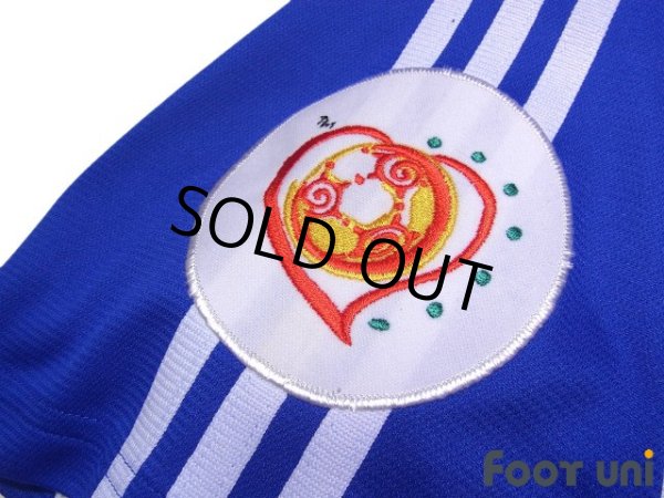 Photo7: Greece Euro 2004 Away Shirt #7 Theodoros Zagorakis UEFA Euro 2004 Patch/Badge UEFA Fair Play Patch/Badge (7)