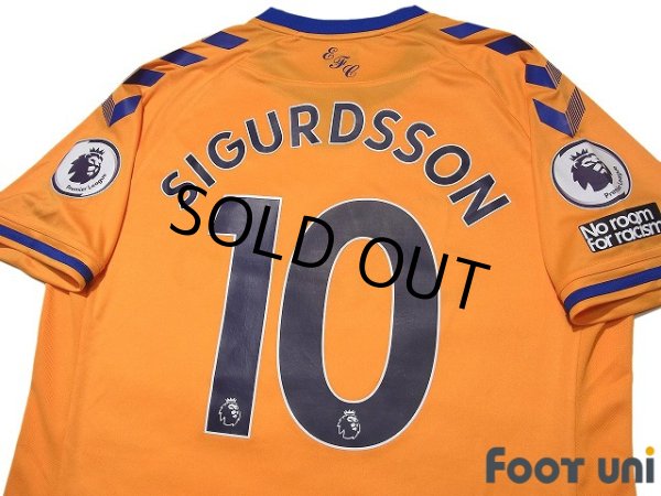 Photo4: Everton 2020-2021 Away Shirt #10 Gylfi Sigurdsson Premier League Patch/Badge w/tags (4)