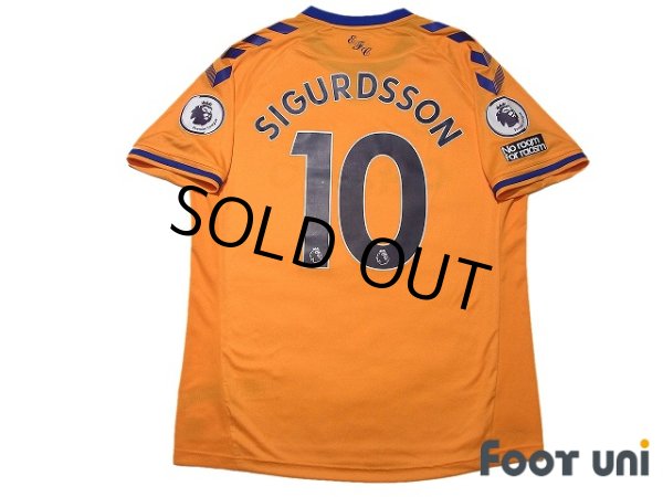 Photo2: Everton 2020-2021 Away Shirt #10 Gylfi Sigurdsson Premier League Patch/Badge w/tags (2)