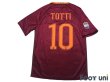 Photo2: AS Roma 2016-2017 Home Shirt #10 Francesco Totti Lega Calcio Patch/Badge w/tags (2)