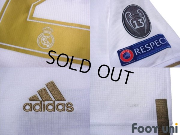 Photo7: Real Madrid 2019-2020 Home Shirt #20 Marco Asensio Champions League Patch/Badge (7)