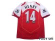 Photo2: Arsenal 2004-2005 Home #14 Thierry Henry Premier League Patch/Badge (2)