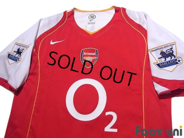 Photo3: Arsenal 2004-2005 Home #14 Thierry Henry Premier League Patch/Badge (3)