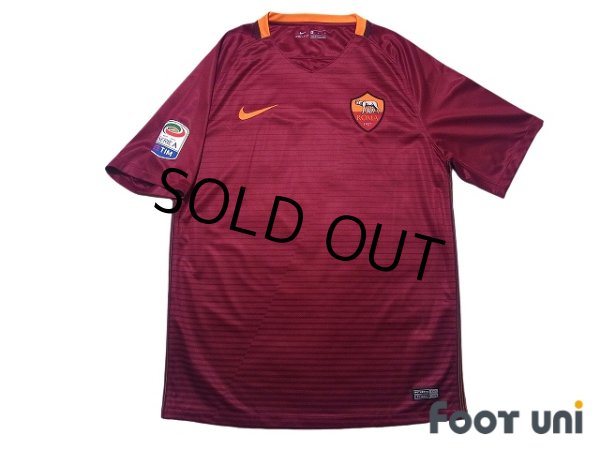 Photo1: AS Roma 2016-2017 Home Shirt #10 Francesco Totti Lega Calcio Patch/Badge w/tags (1)