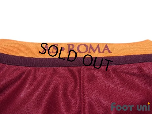 Photo6: AS Roma 2016-2017 Home Shirt #10 Francesco Totti Lega Calcio Patch/Badge w/tags (6)