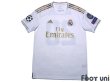 Photo1: Real Madrid 2019-2020 Home Shirt #20 Marco Asensio Champions League Patch/Badge (1)