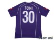 Photo2: Fiorentina 2006-2007 Home Shirt #30 Luca Toni (2)