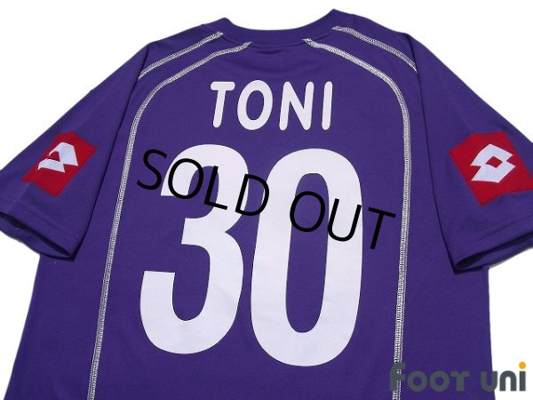 Photo4: Fiorentina 2006-2007 Home Shirt #30 Luca Toni (4)