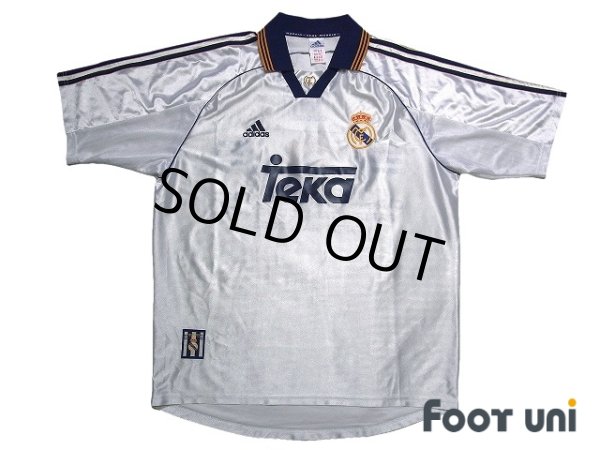 Photo1: Real Madrid 1998-2000 Home Shirt  (1)