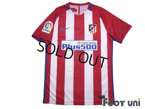 Photo1: Atletico Madrid 2018-2019 Home Authentic Shirt #9 Fernando Torres w/tags (1)