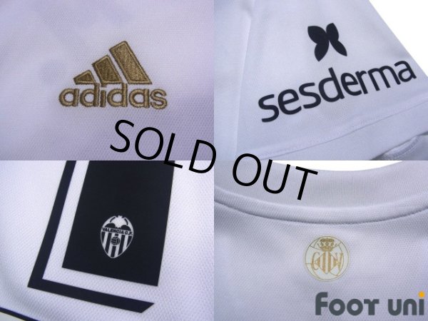 Photo8: Valencia 2018-2019 Home Centenario Shirt #19 Rodrigo Moreno La Liga Patch/Badge w/tags  (8)