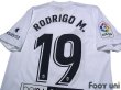 Photo4: Valencia 2018-2019 Home Centenario Shirt #19 Rodrigo Moreno La Liga Patch/Badge w/tags  (4)